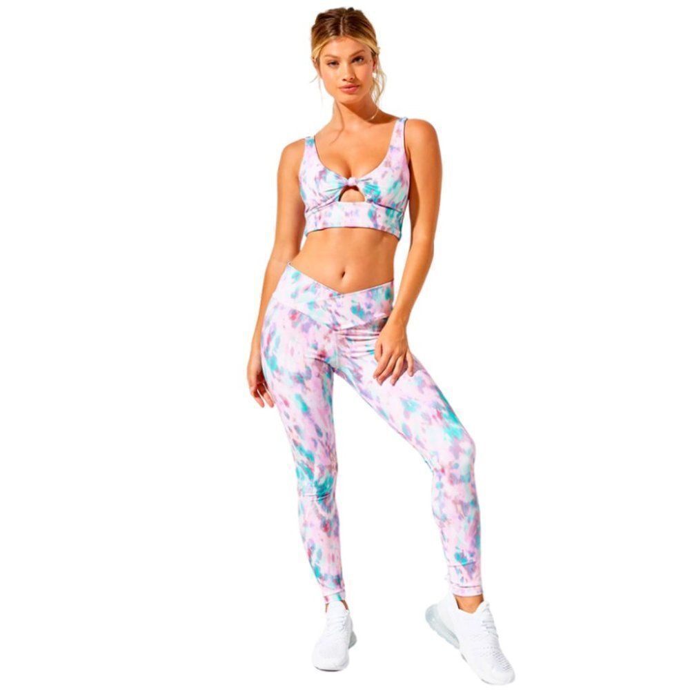 Tie Die Beach Bunny 'Niko' Sports Bra - 8 (L)